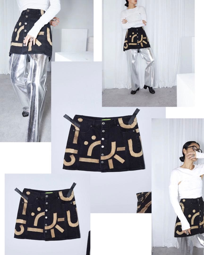 inperfect denim ミニスカート cityshop別注