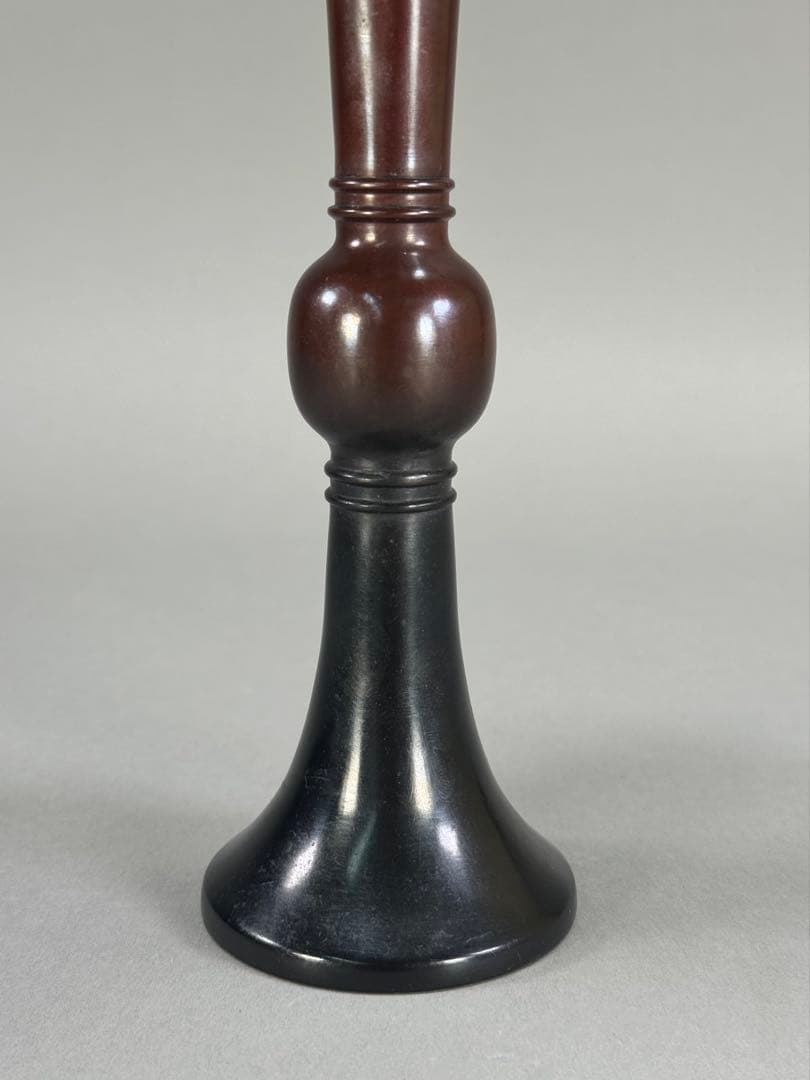 いけばな　池坊 古流　小原流　唐銅花瓶　高さ25cm 銅花器　花瓶　華道具