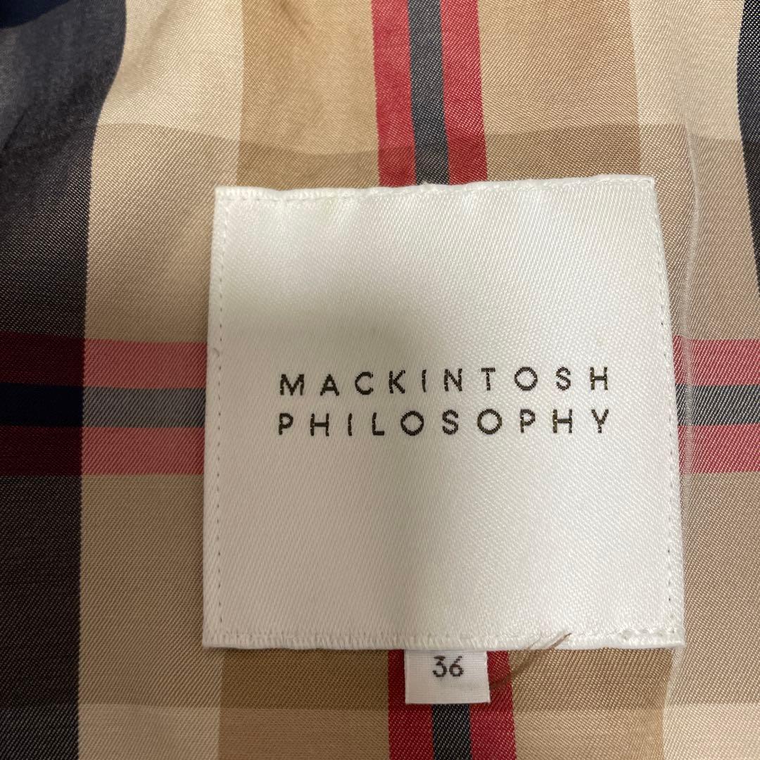 Mackintosh Philosophy トレンチコート ウエストベルト付き