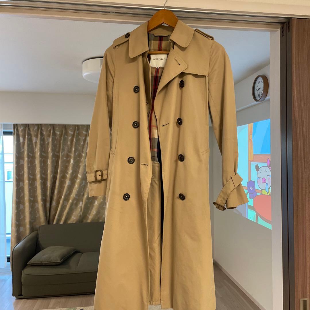 Mackintosh Philosophy トレンチコート ウエストベルト付き