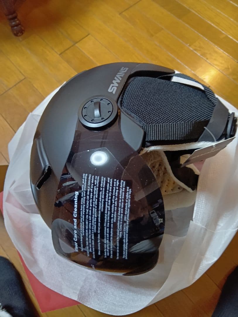 SWANS スワンズ スノボヘルメット キッズ ジュニアH-83 VISOR