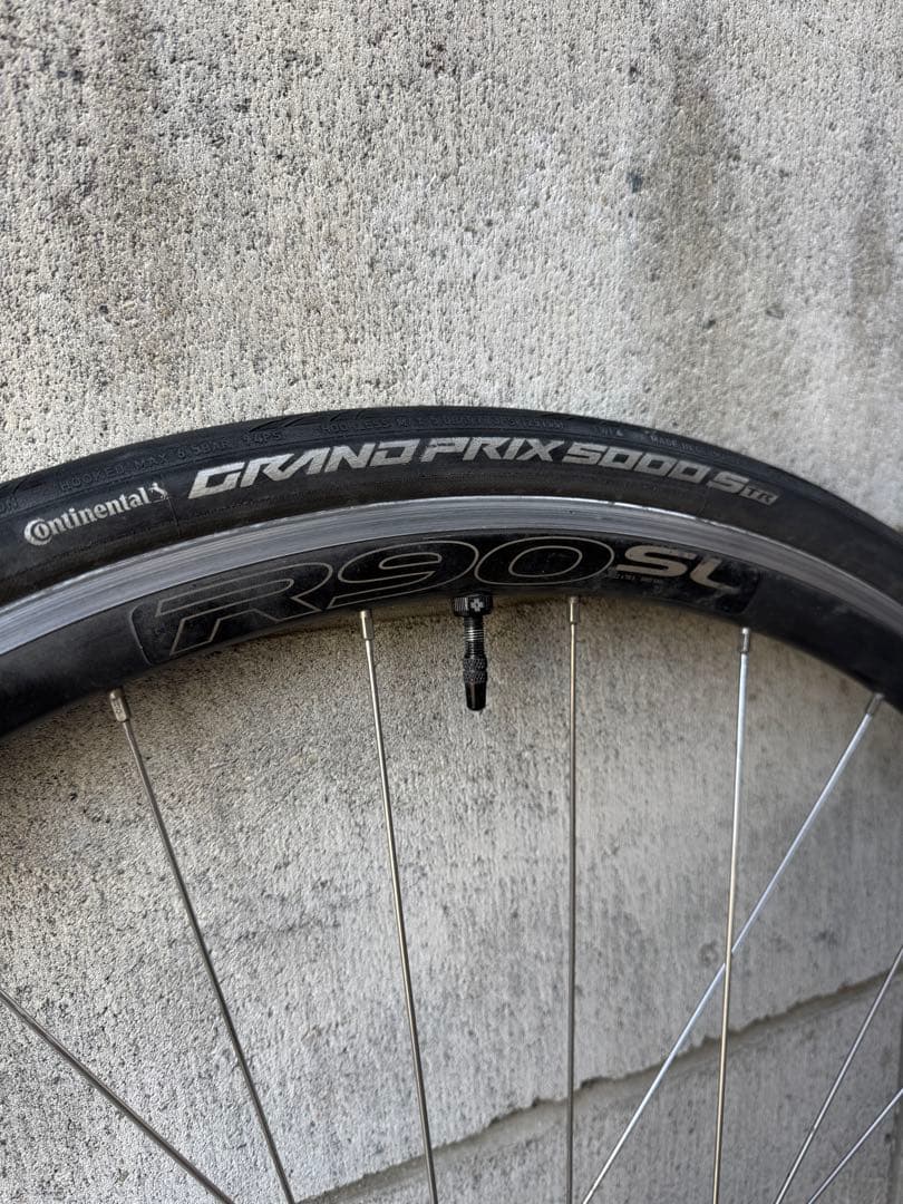 パーツ EASTON R90SL x DURA-ACE HB-7600 28H REAR