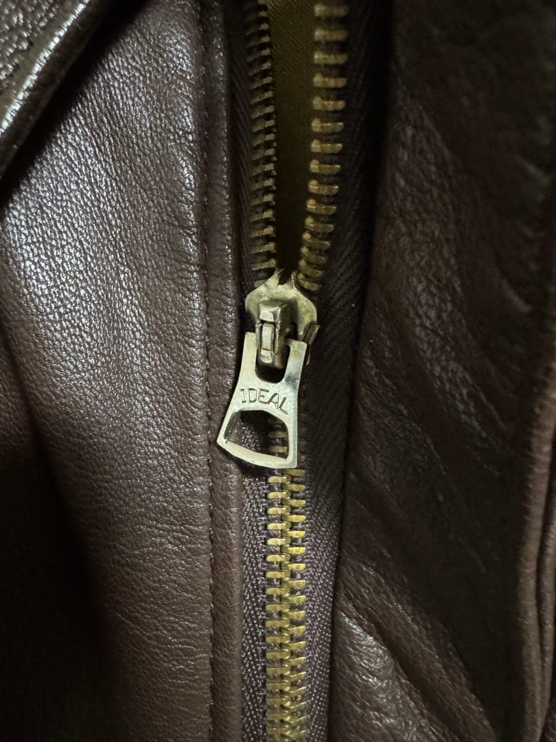 80s COOPER クーパー SADDLERY USA製 A-2 サイズ42L