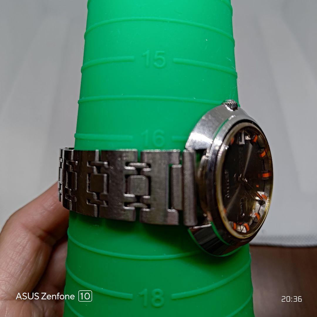 CITIZEN 自動巻き デイデイト 稼働 レトロ腕時計 メンズ