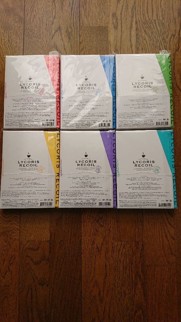 LYCORIS RECOIL 全6巻 DVDセット