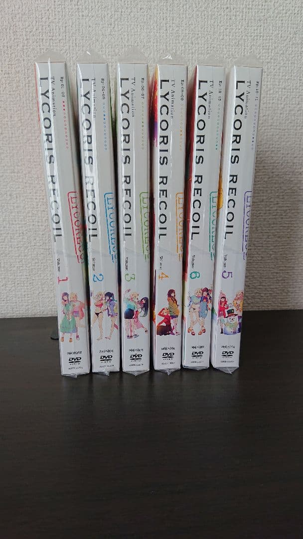 LYCORIS RECOIL 全6巻 DVDセット