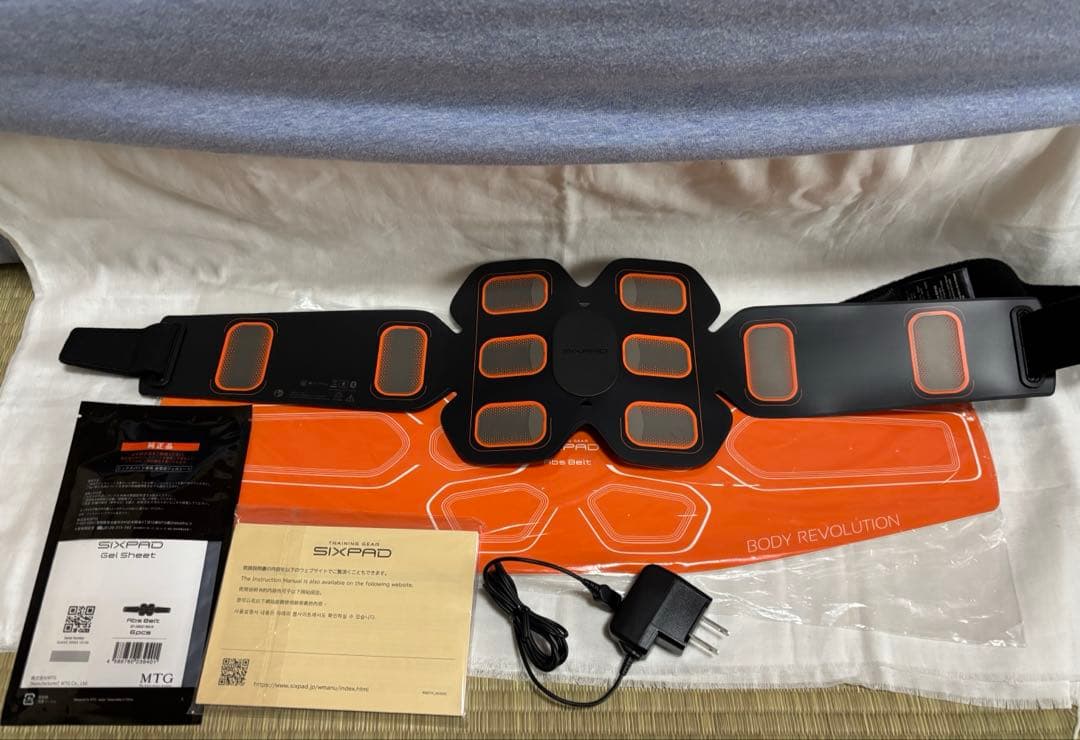 【未使用】SIXPADシックスパッド　アブズベルト一式