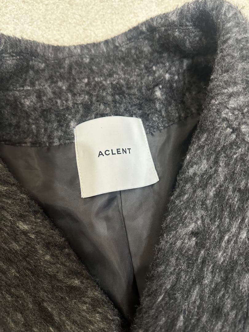 ジャケット・アウター ACLENT Loose shaggy double jacket