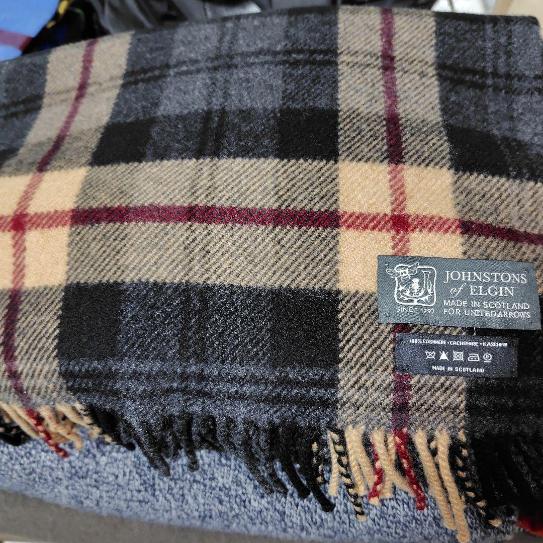 ユナイテッドアローズ【別注】 ＜Johnstons of Elgin＞
