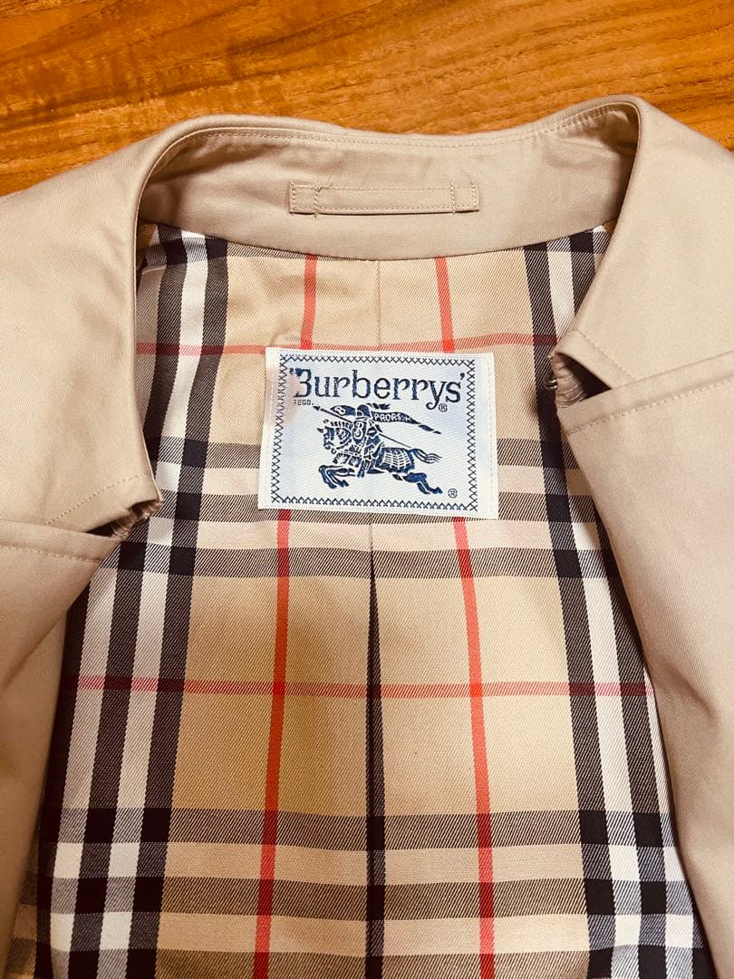BURBERRY バーバリー トレンチコート　ロング丈　ベージュ　L相当