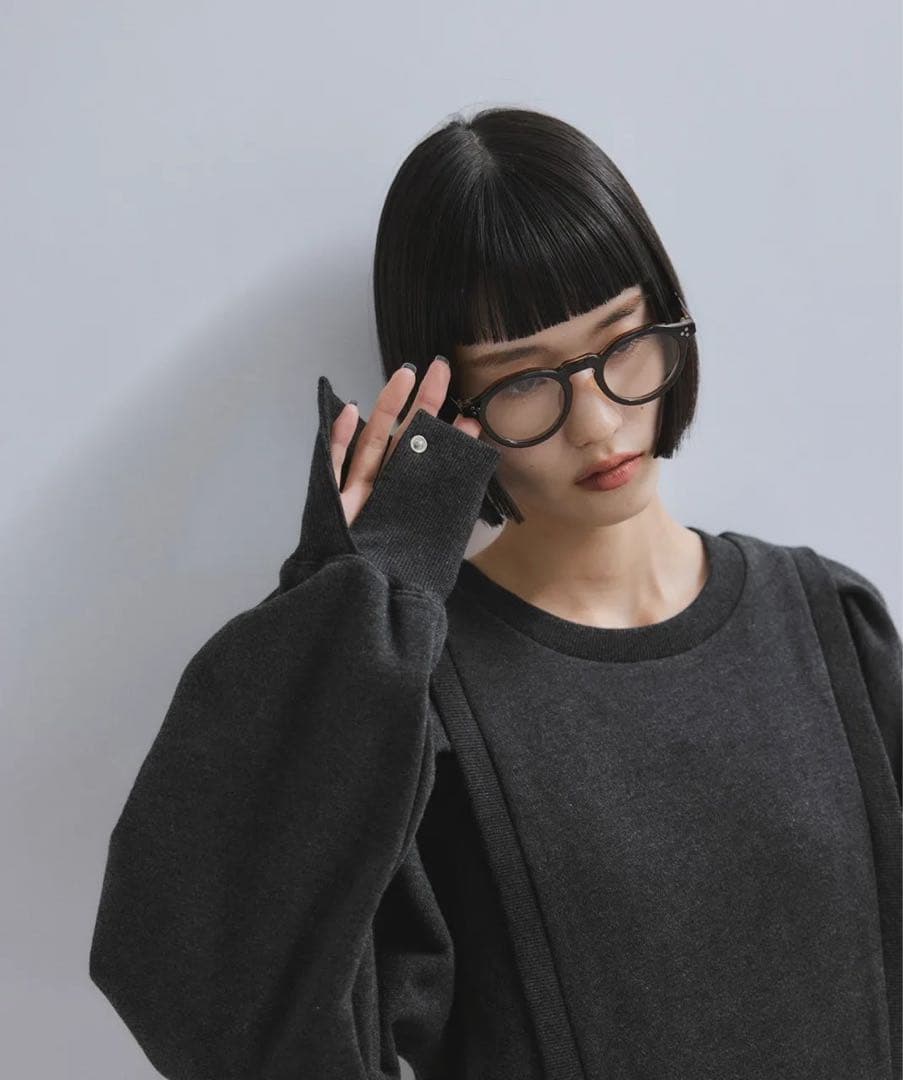 WEB完売商品！バルーンスリーブスウェットワンピース