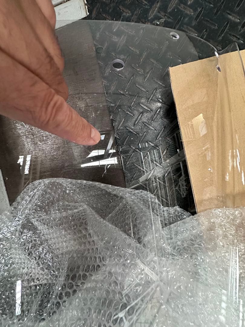 帝都産業ヤマハトリシティー用ルーフキットのスクリーン傷あり★スクリーンの販売です