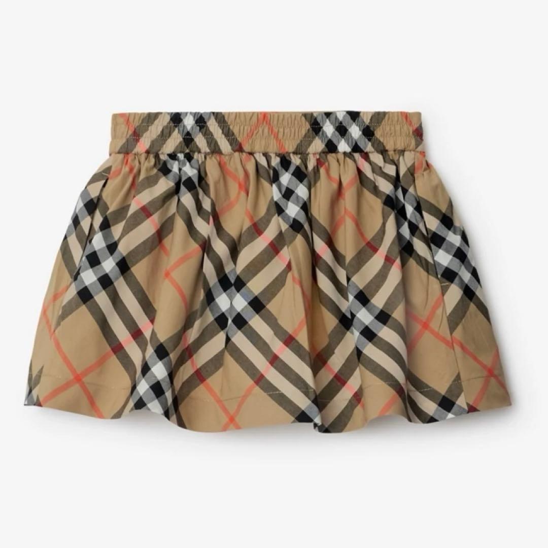 BURBERRY ベビー チェックコットンスカート 18M 86cm