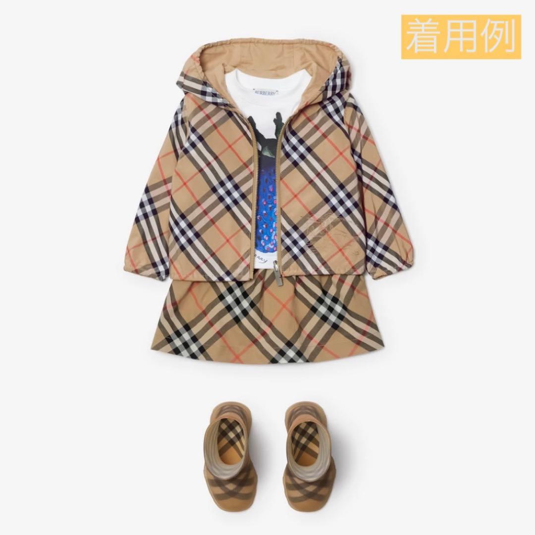 BURBERRY ベビー チェックコットンスカート 18M 86cm