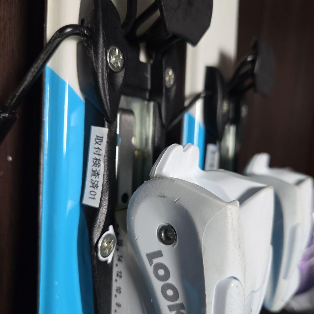 子供用カービングスキーセット板100cm　ストックHEAD 靴20cm