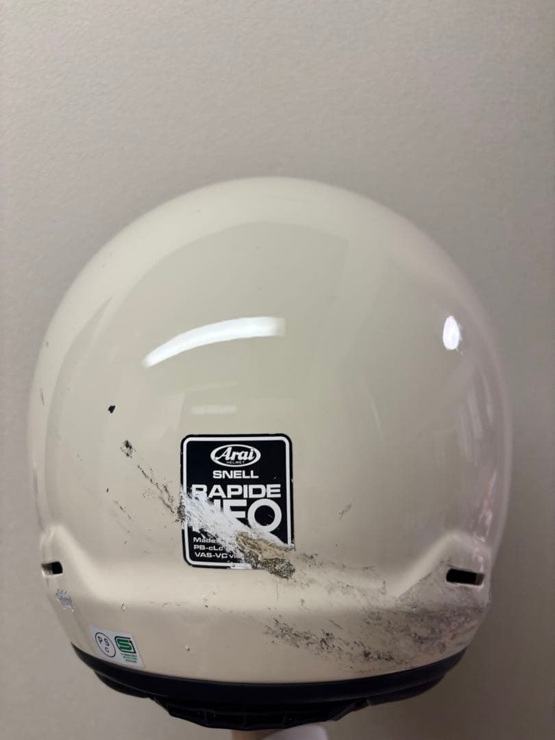 Arai フルフェイスヘルメット ラパイドネオ　アイボリー