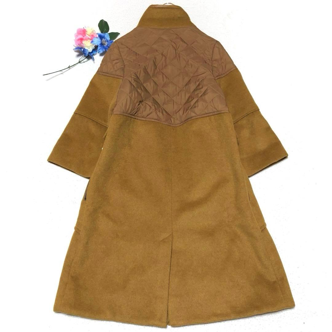 現行モデル　新品未使用　マックス&コー　チェスターコート　キルティング　キャメル