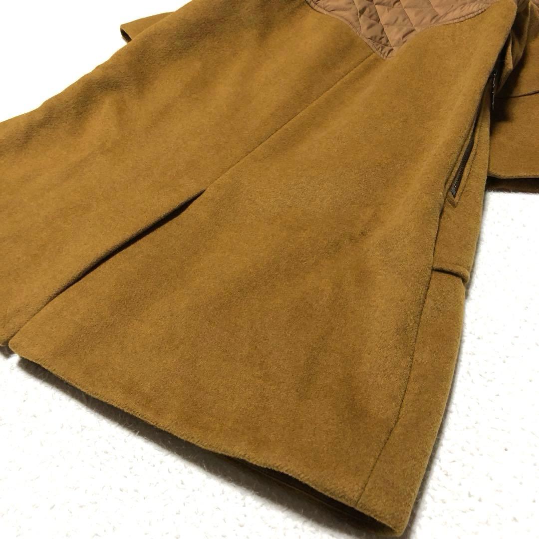 現行モデル　新品未使用　マックス&コー　チェスターコート　キルティング　キャメル