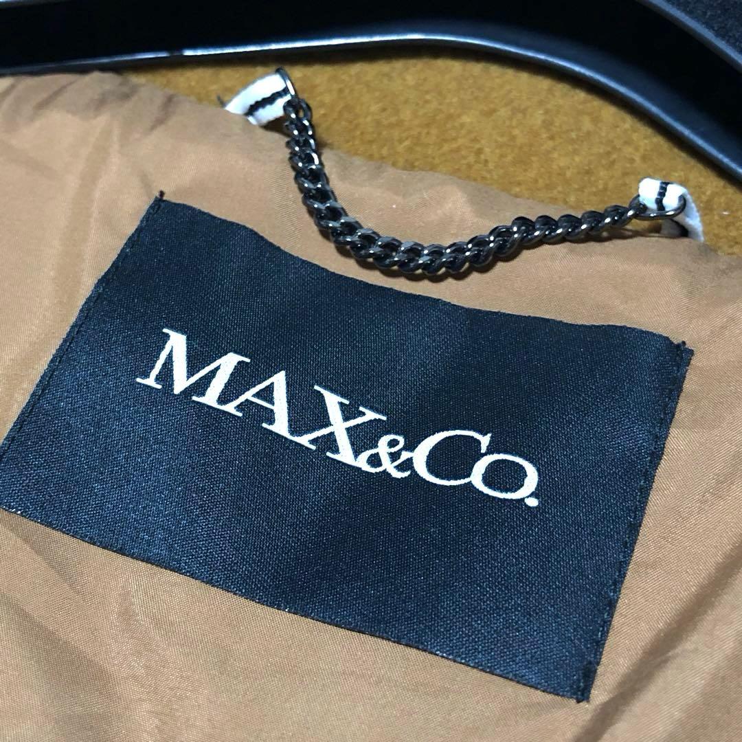 現行モデル　新品未使用　マックス&コー　チェスターコート　キルティング　キャメル