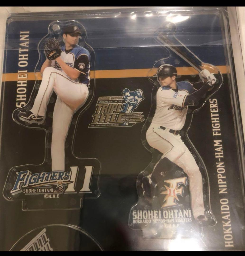 希少未開封新品立体フィギュア北海道日本ハムファイターズ 大谷翔平投手三冠への軌跡