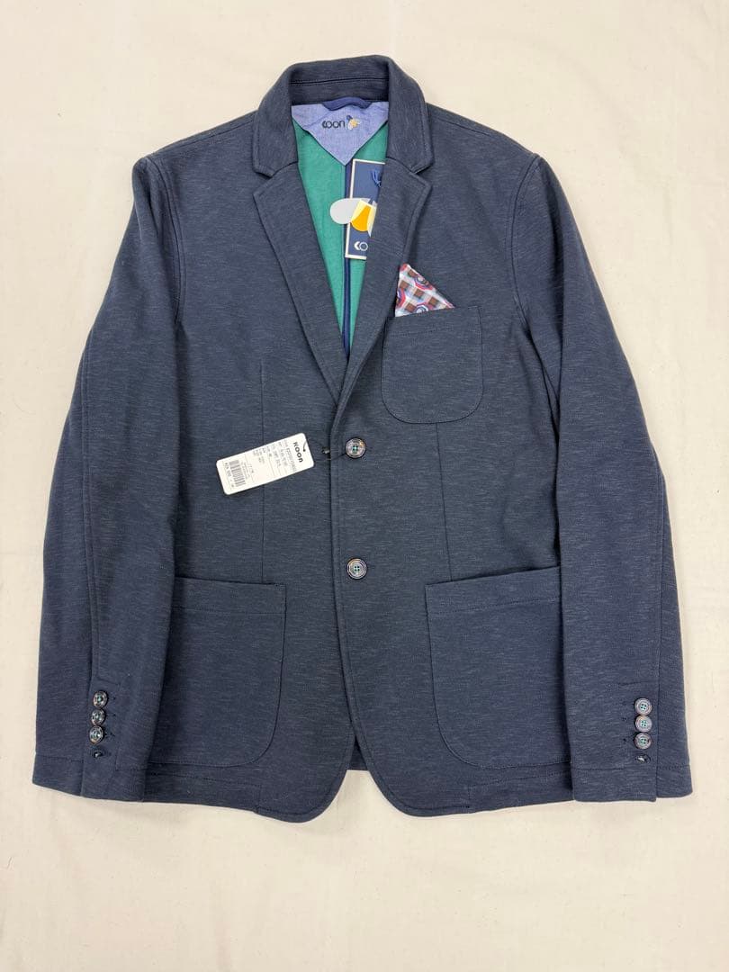 koon ジャケット　48（L相当）　新品タグ付き　スウェット素材は