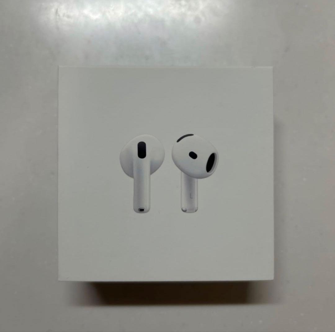 Apple AirPods4 本体 ホワイト ノイキャン無し