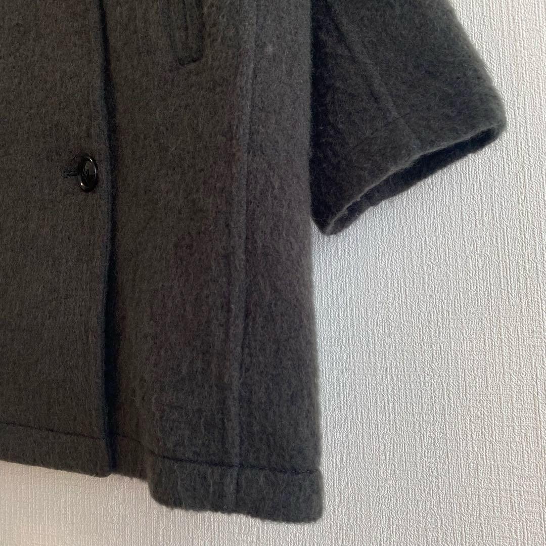 Spick & Span スピックアンドスパン ミドルシャギーコート グレー