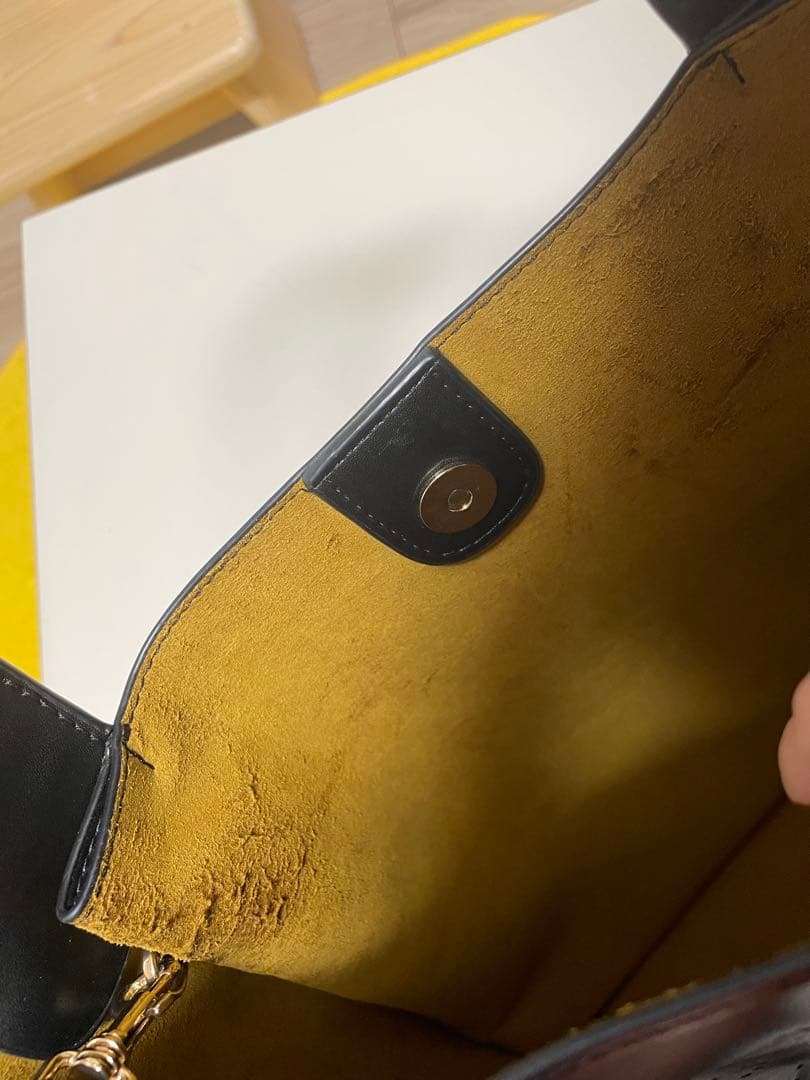 STELLA McCARTNEY ブラックショルダーバッグ