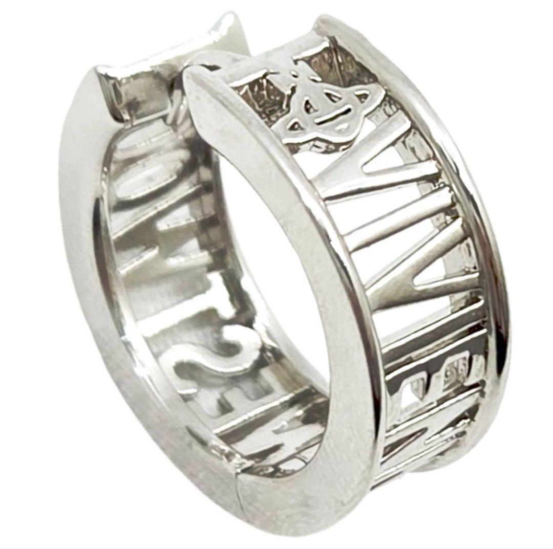 ✨美品 ヴィヴィアンウエストウッド 片耳用 シルバー ピアス メンズ 未使用級