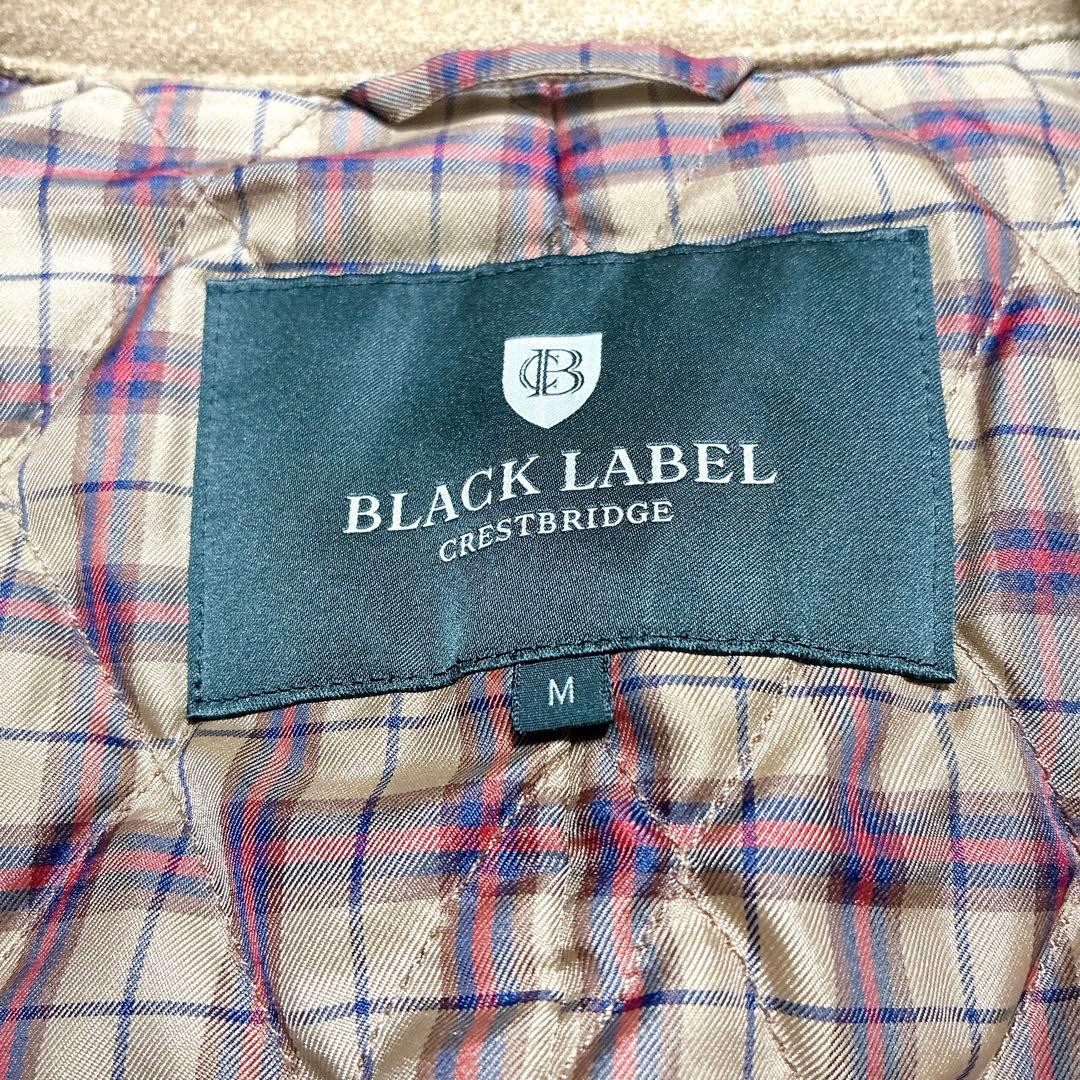 ブラックレーベルクレストブリッジ　ダブルブレスト　ピーコート ベージュ　羊毛　M