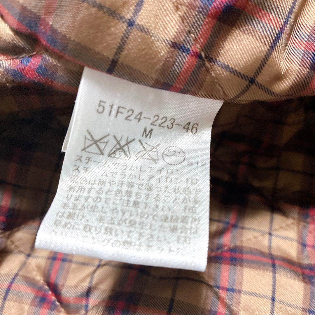 ブラックレーベルクレストブリッジ　ダブルブレスト　ピーコート ベージュ　羊毛　M