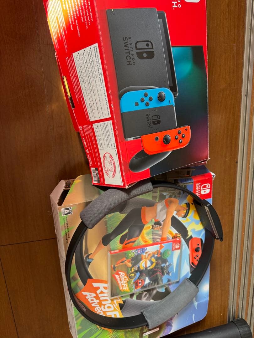 Nintendo Switch ネオン リングフィットアドベンチャー 完品
