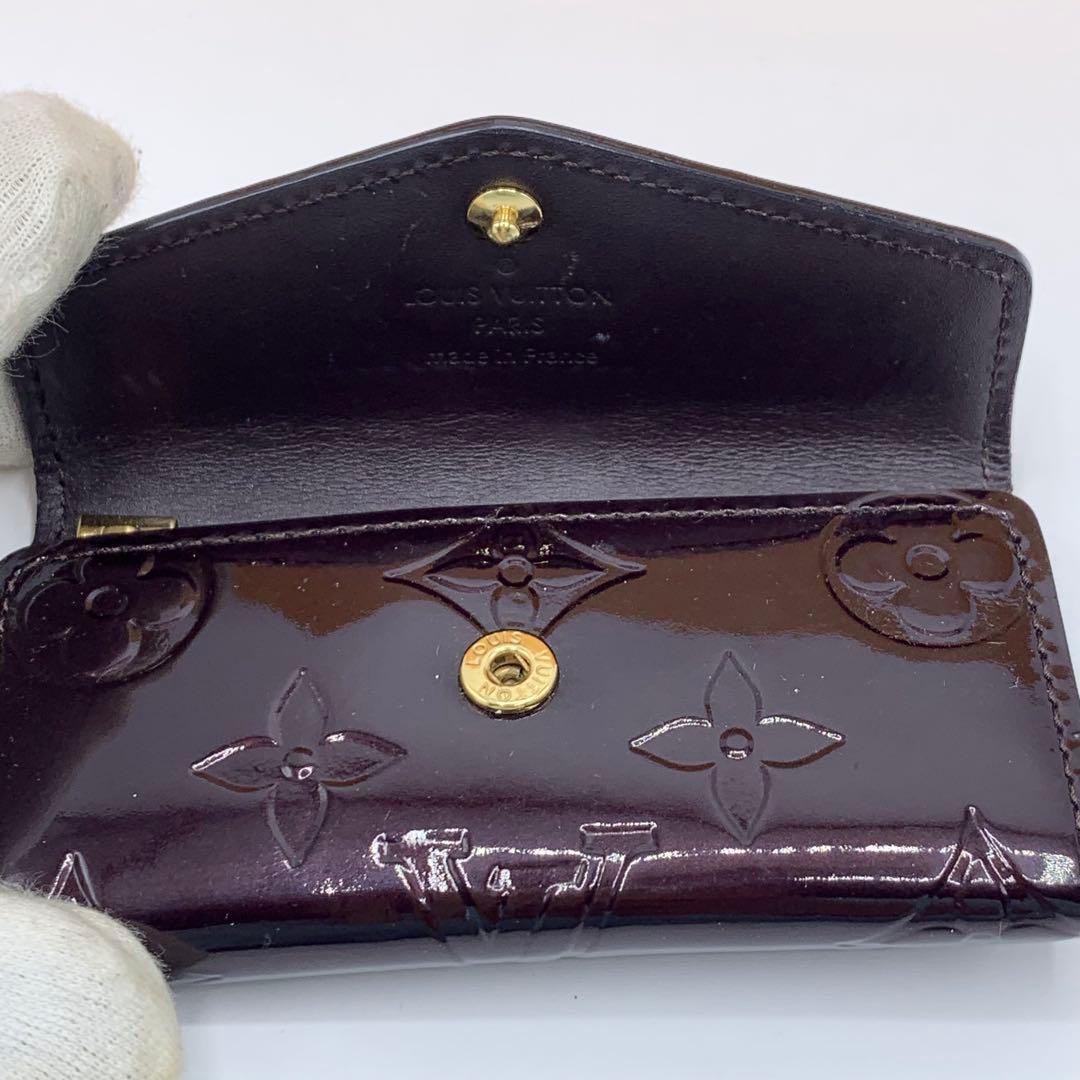 【美品】ルイヴィトン　ヴェルニ　ミュルティクレ4　キーケース　M93517