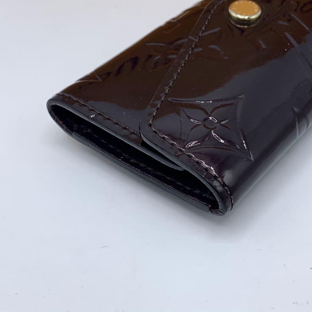 【美品】ルイヴィトン　ヴェルニ　ミュルティクレ4　キーケース　M93517