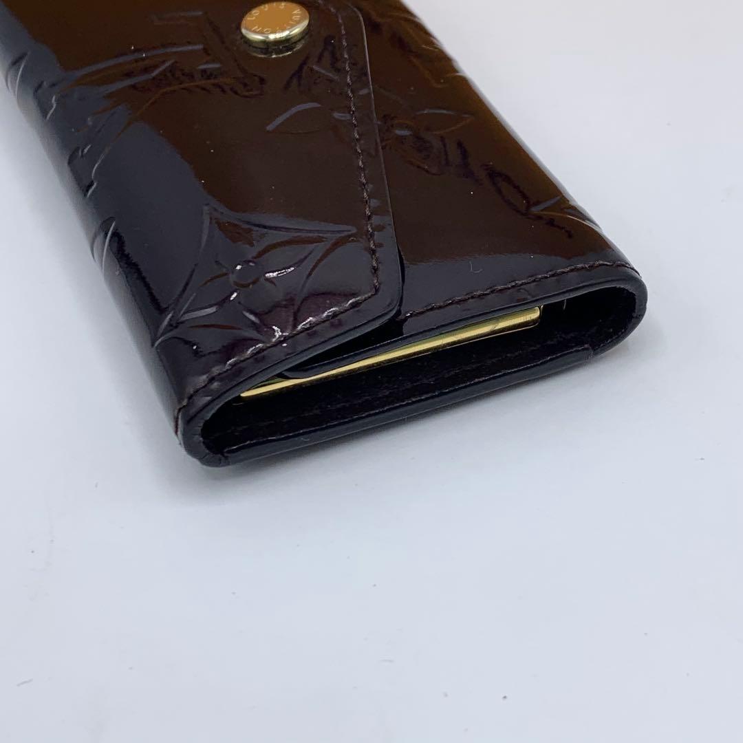 【美品】ルイヴィトン　ヴェルニ　ミュルティクレ4　キーケース　M93517