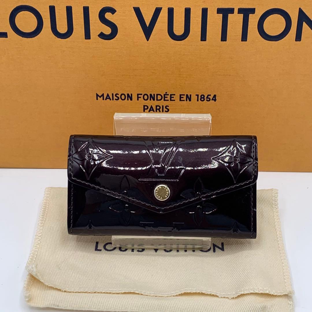 【美品】ルイヴィトン　ヴェルニ　ミュルティクレ4　キーケース　M93517
