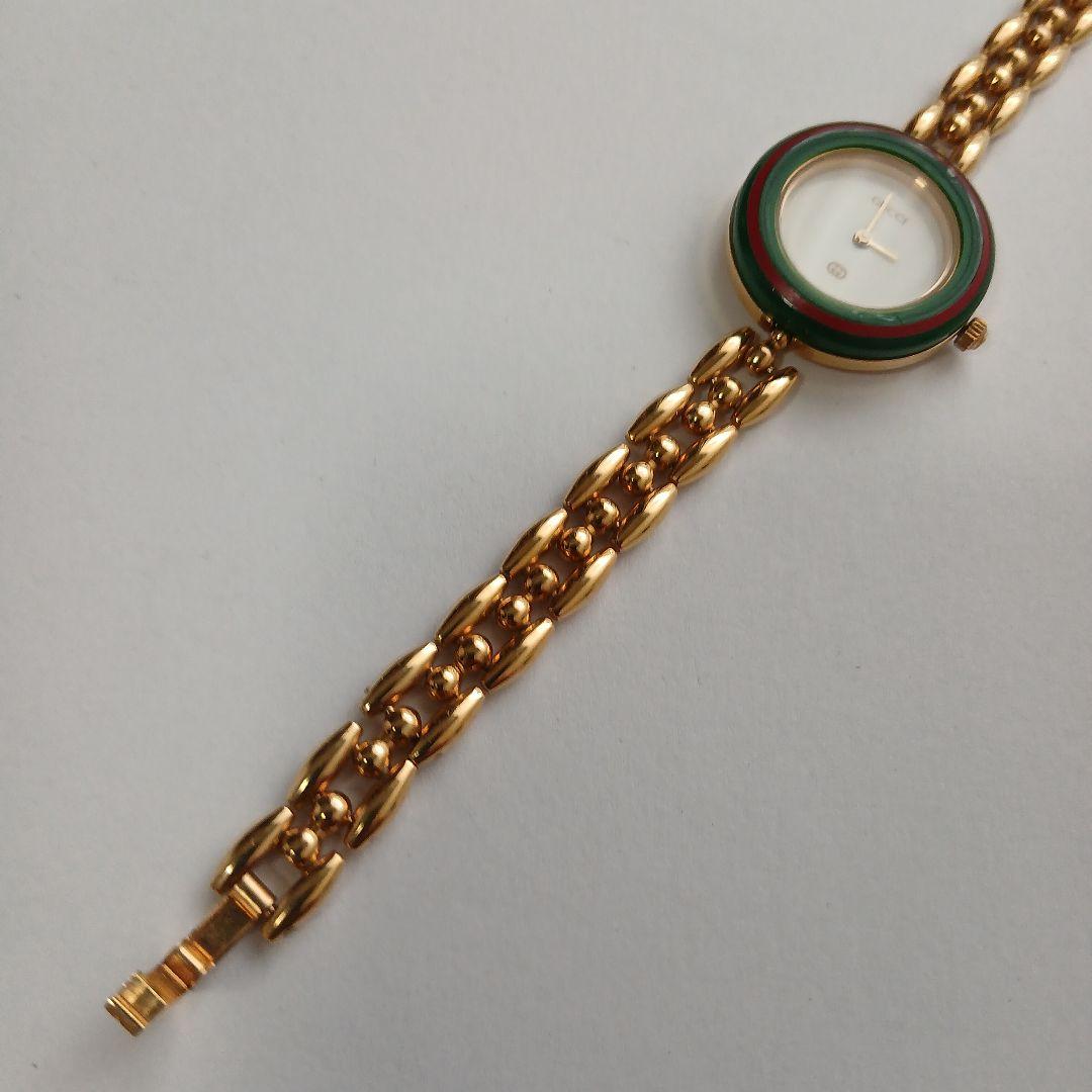 美品 GUCCI 腕時計　11/12　チェンジベゼル　7色　動作ok　リング