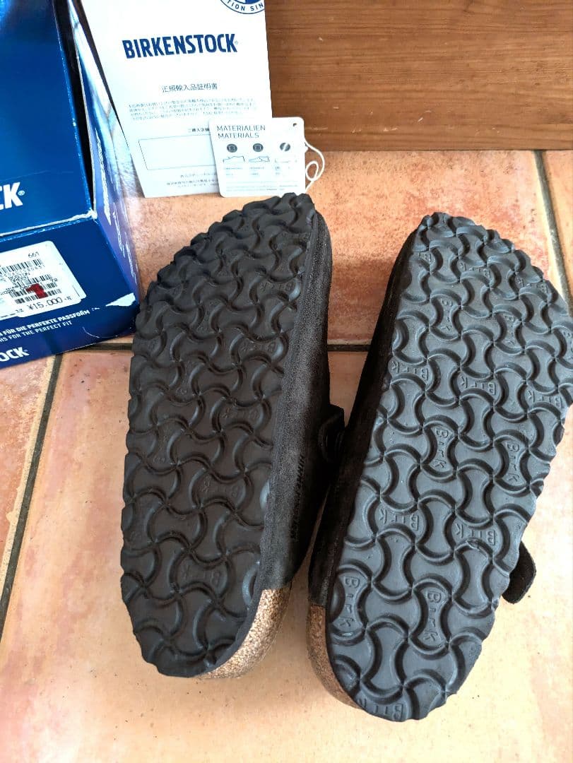 【美品】ビルケンシュトック ボストン モカ　スエード 39 25cm