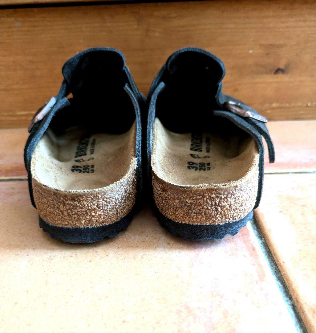 【美品】ビルケンシュトック ボストン モカ　スエード 39 25cm