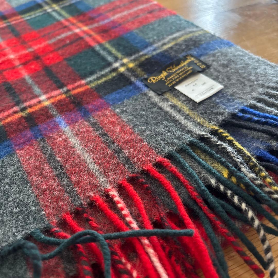  Heather Johnstons マフラー ストール チェック