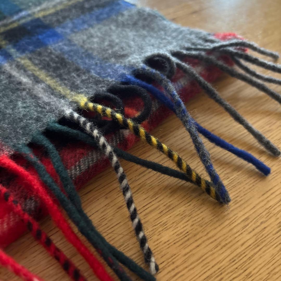  Heather Johnstons マフラー ストール チェック