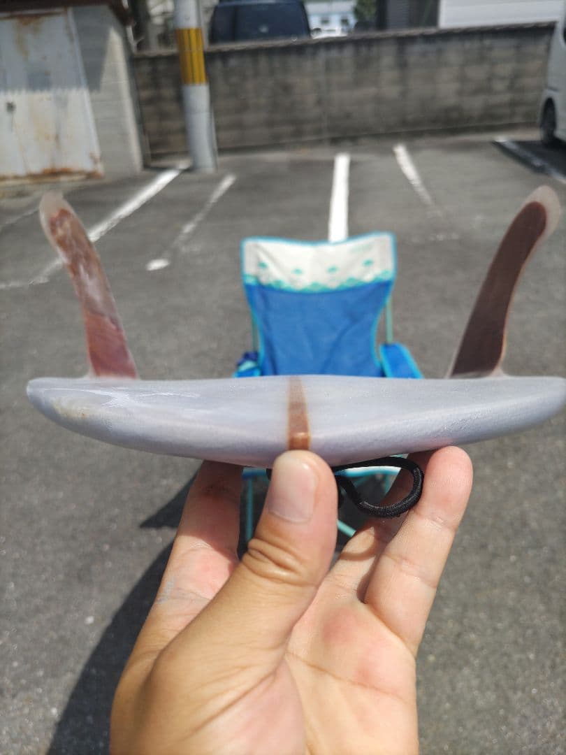 ツインピン 6`21/2 薄紫ティント オンフィン