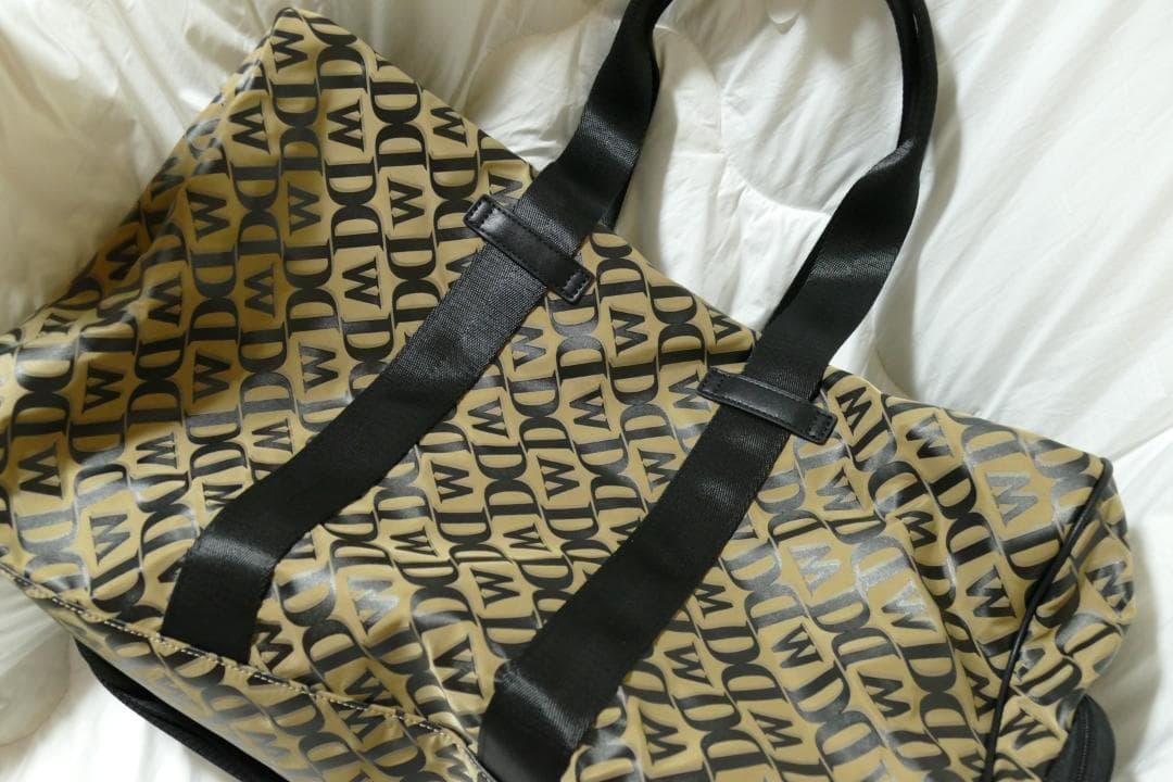 ★新品★ダンスウィズドラゴン★モノグラムプリントボストンバッグ★BE