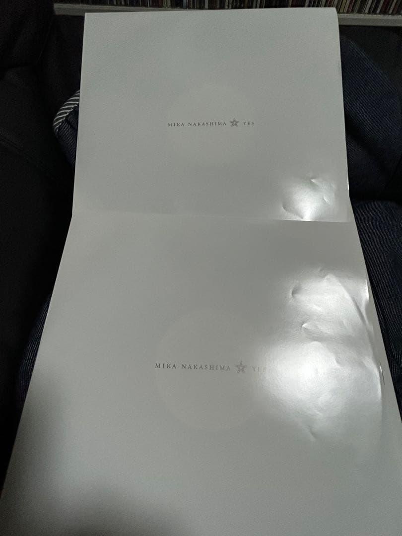 LP 中島美嘉　YES レコード二枚組　インナースリーブ付き