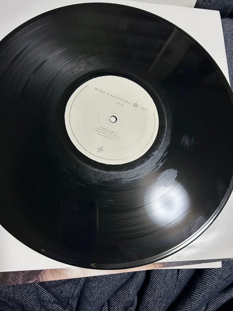 LP 中島美嘉　YES レコード二枚組　インナースリーブ付き