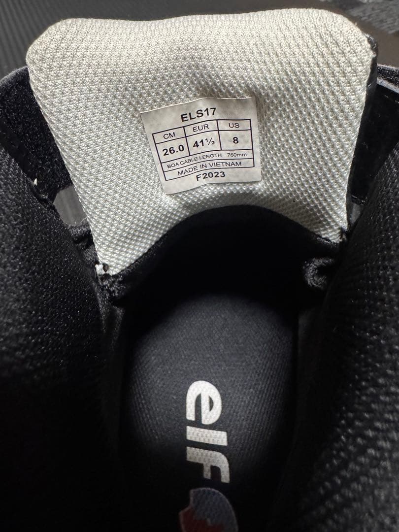 elf:エルフ シューズ S17 シンテーゼ17 ホワイト サイズ26.0cm