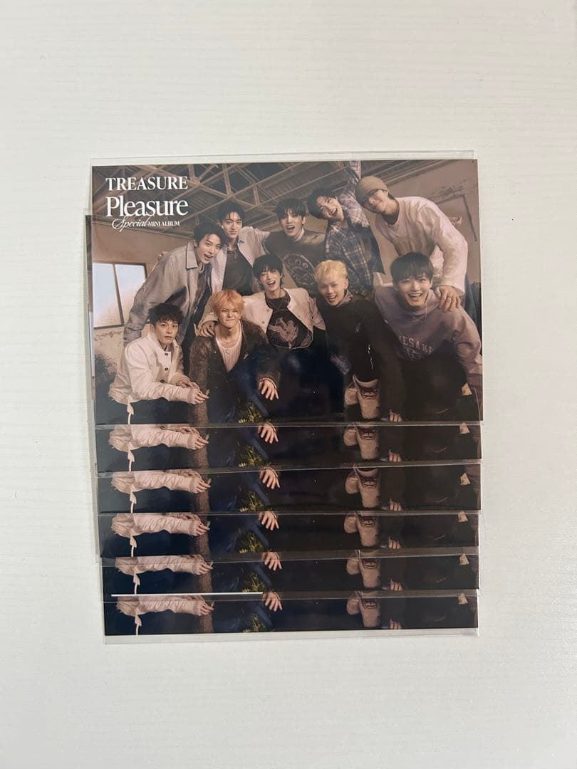 treasure Pleasure 未使用 シリアル付きポストカード6枚