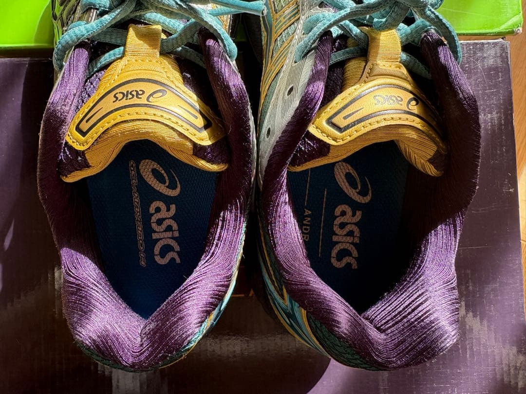 P.Andrade × Asics コラボ Gel-Kayano 14 グリーン