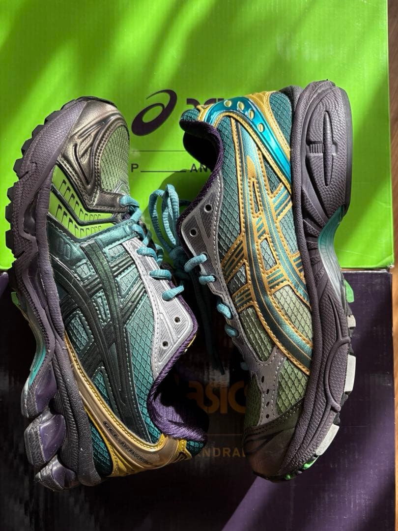 P.Andrade × Asics コラボ Gel-Kayano 14 グリーン