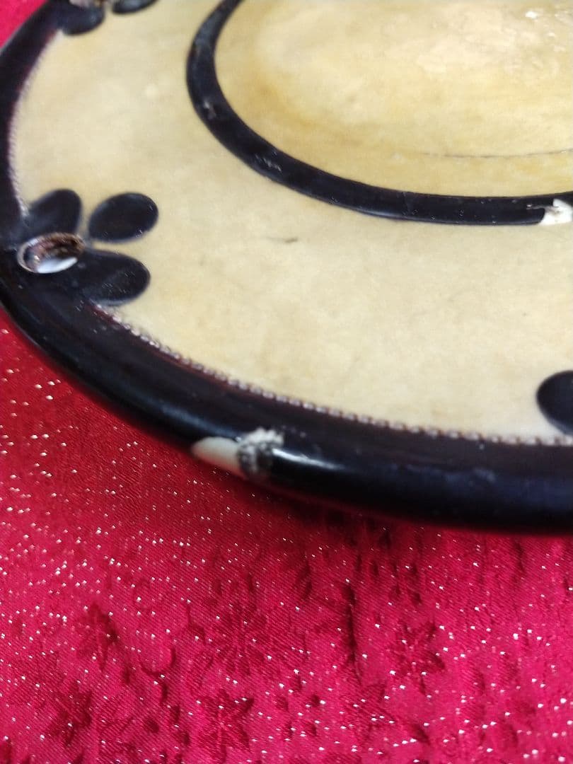 その2 　古い　小鼓　 皮　2枚